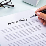 Image of privacy policy document