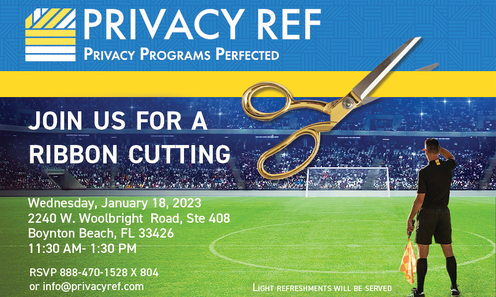 Privacy Ref Ribbon Cutting Ceremony