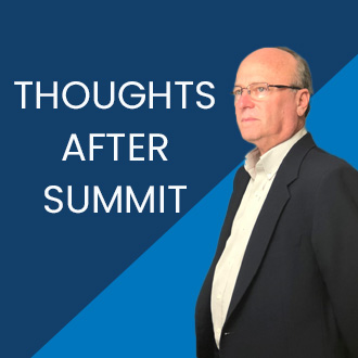 Thoughts after summit